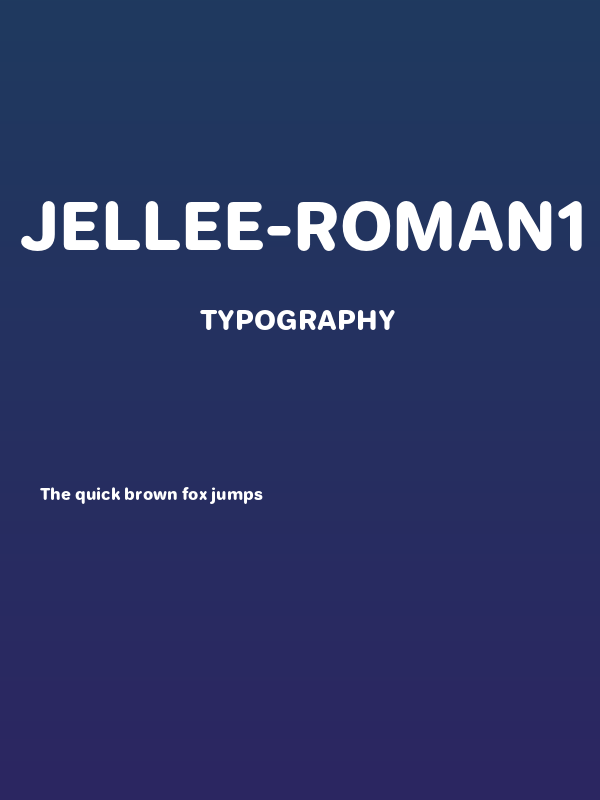 Jellee-Roman1 Poster