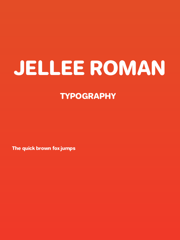 Jellee Roman Poster