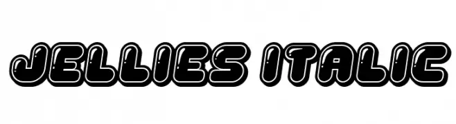Jellies Italic  Descarca Fonturi Gratis