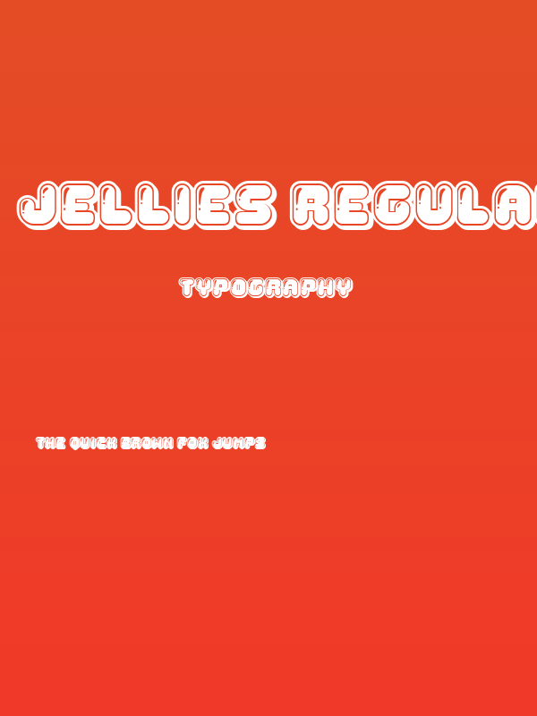 Jellies Regular Poster