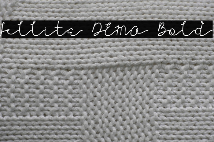 Jellita DEMO Bold Example 1