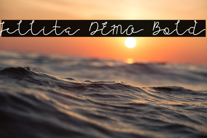Jellita DEMO Bold Example 3