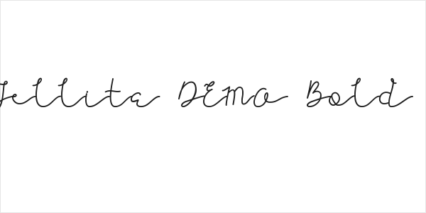 Jellita DEMO Bold Logo