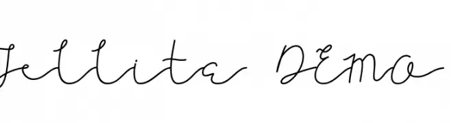 Jellita DEMO  Free Fonts Download