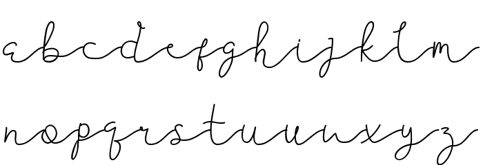 Jellita DEMO Font LOWERCASE