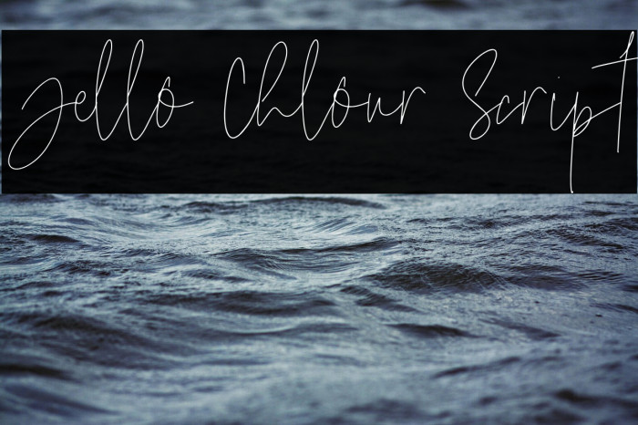 Jello Chlour Script Example 2