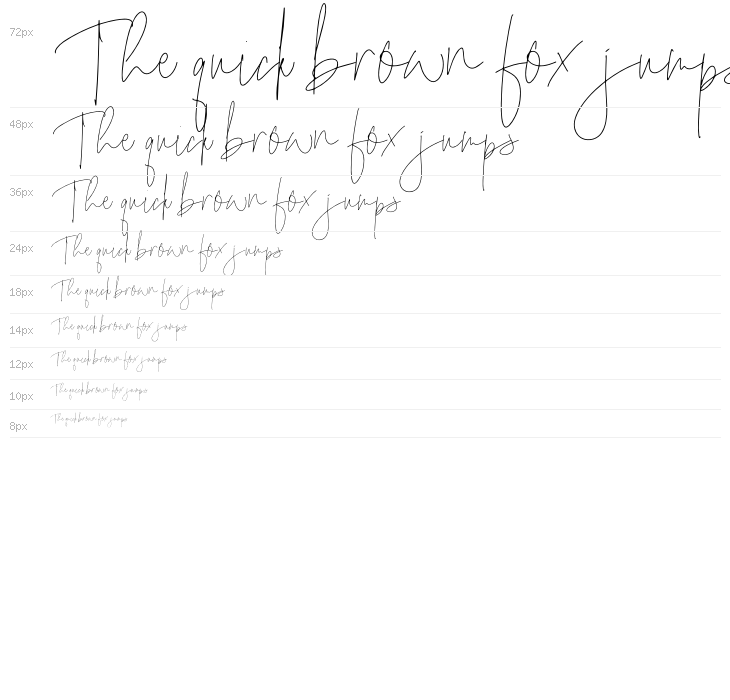 Jello Chlour Script Waterfall