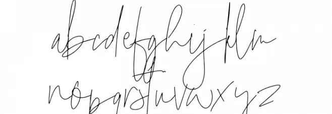 Jello Chlour Script Schriftart Kleinbuchstaben