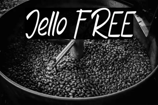 Jello FREE خط examples
