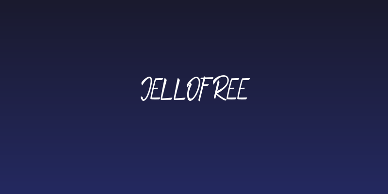 JelloFREE Social Header