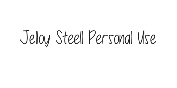 Jelloy Steell Personal Use Logo