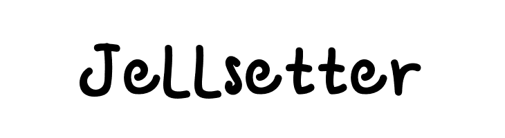 Jellsetter  Frei Schriftart Herunterladen