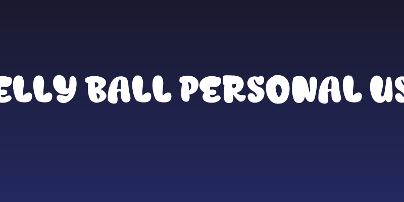 Jelly Ball Personal Use Social Header