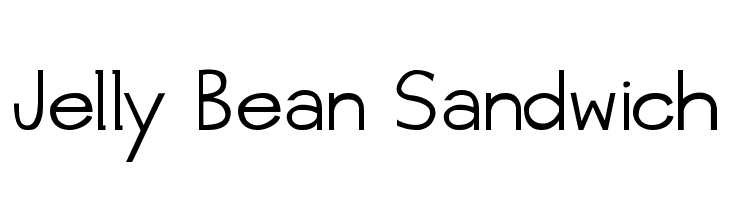 Jelly Bean Sandwich