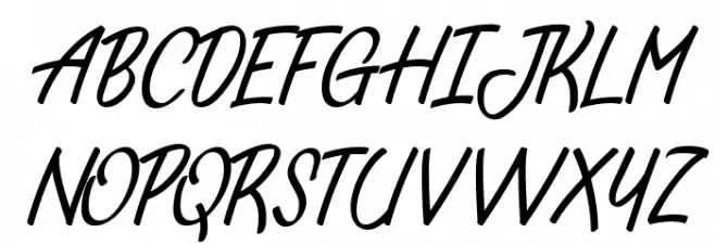 Jelly Belty! Font Litere mari