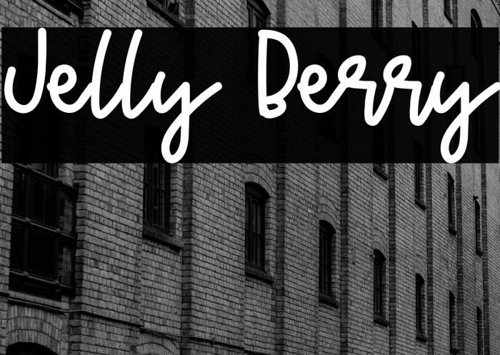 Jelly Berry Example 3