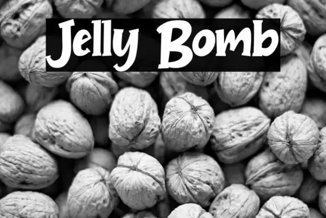 Jelly Bomb Font examples