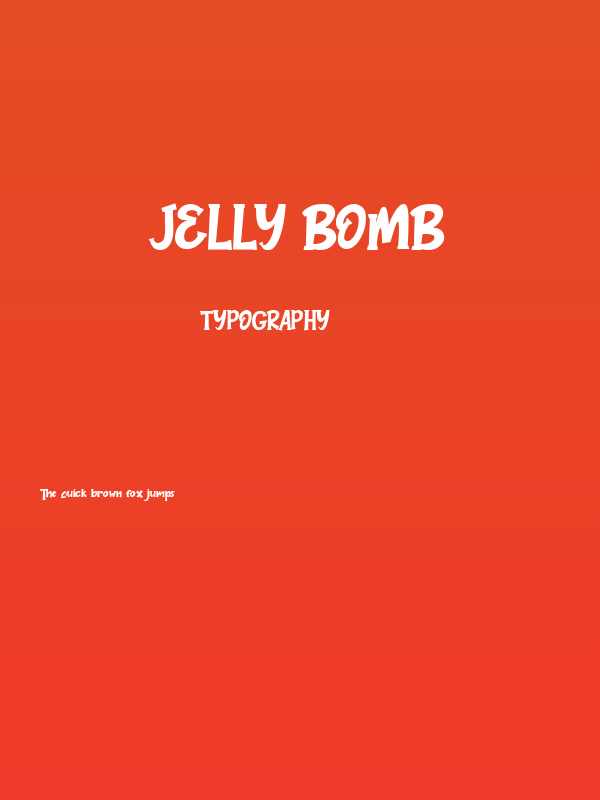 Jelly Bomb Poster