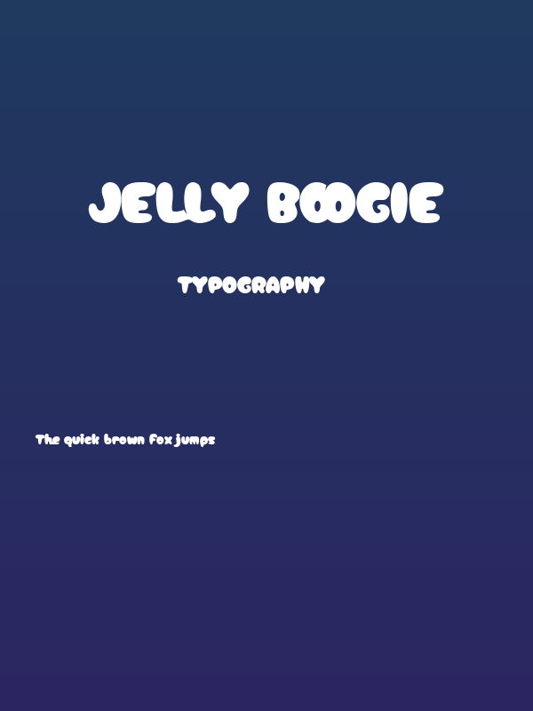 Jelly Boogie Poster