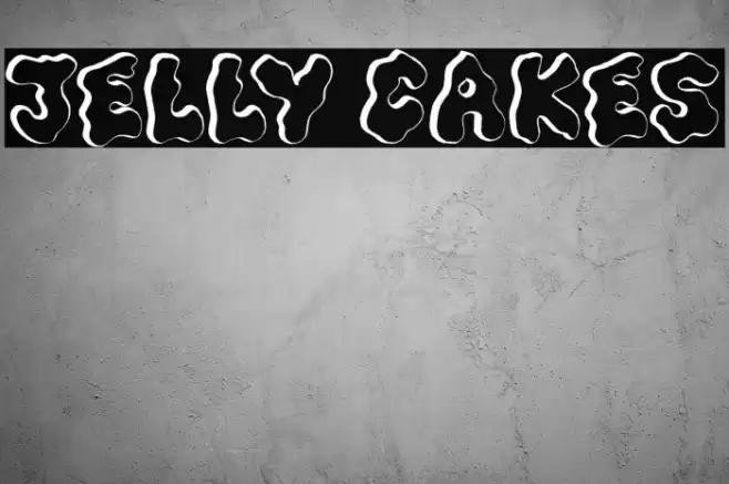 Jelly Cakes Font examples