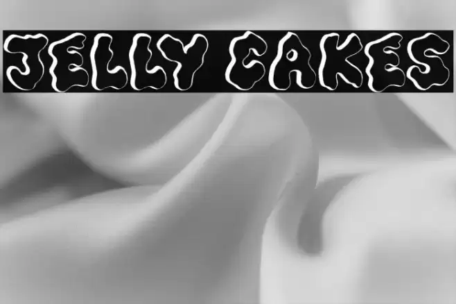 Jelly Cakes Font examples