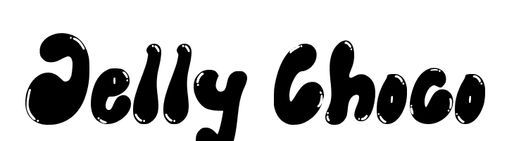 Jelly Choco  Frei Schriftart Herunterladen
