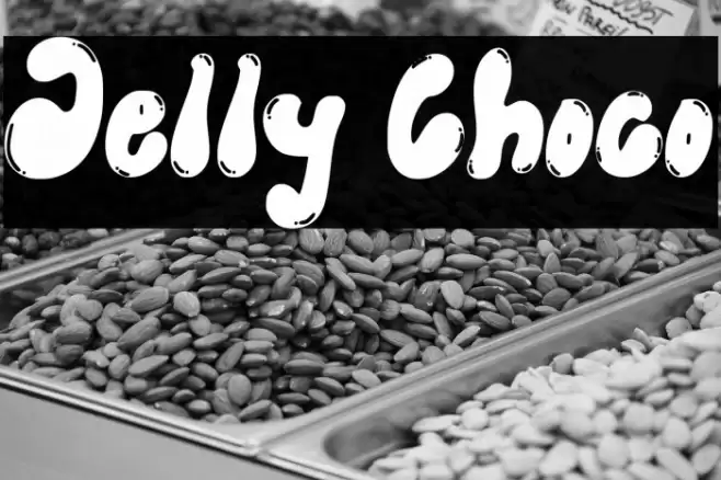 Jelly Choco Caratteri examples