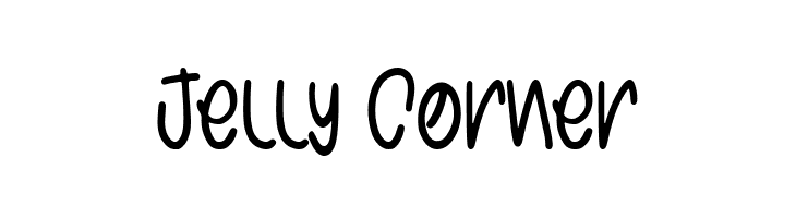 Jelly Corner  font caratteri gratis