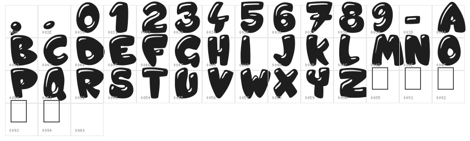 Jelly Crazies Character Map