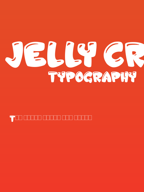 Jelly Crazies Poster
