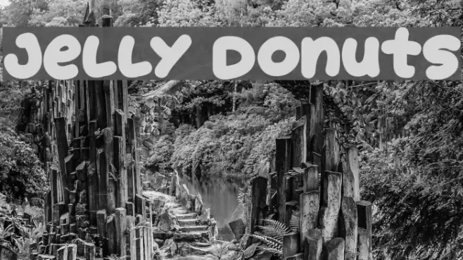 Jelly Donuts Font examples
