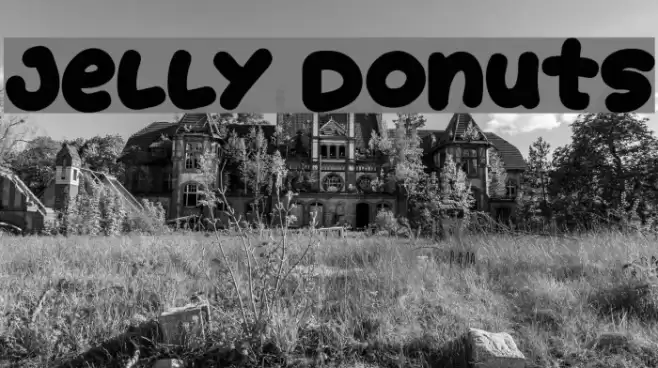 Jelly Donuts Font examples