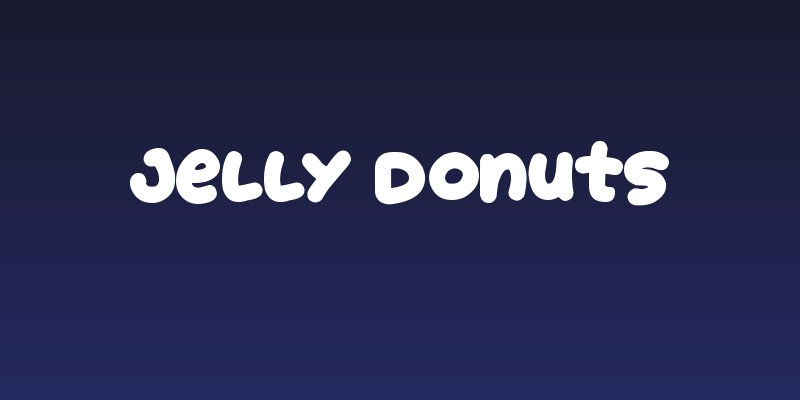 Jelly Donuts Social Header