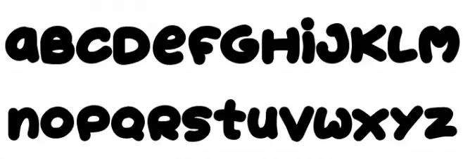 Jelly Donuts Font LOWERCASE