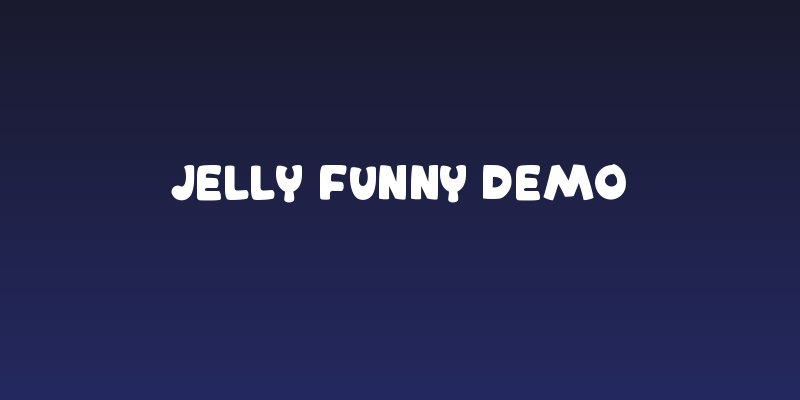 Jelly Funny Demo Social Header
