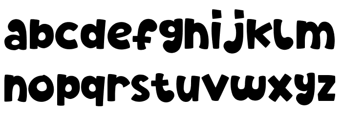 Jelly Funny Demo Font LOWERCASE