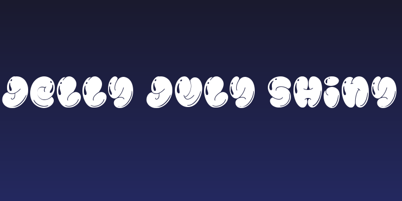 Jelly July Shiny Social Header