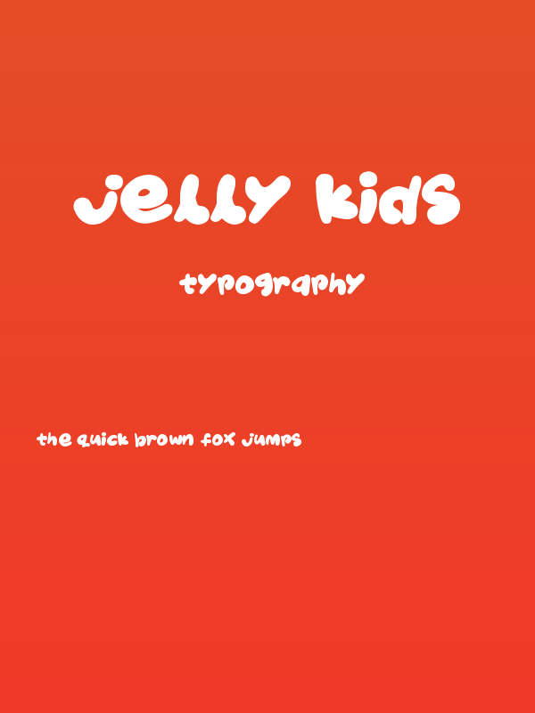 Jelly Kids Poster