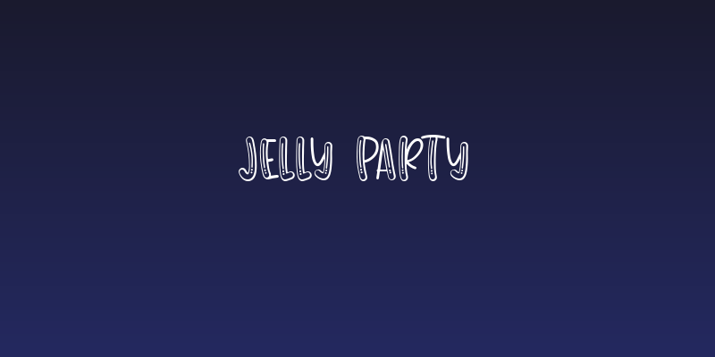 Jelly Party Social Header
