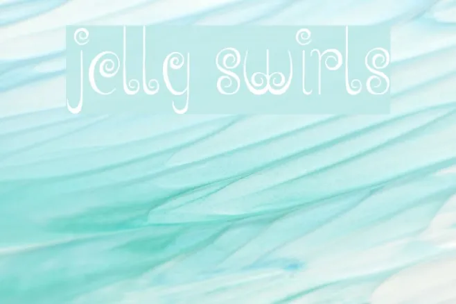 Jelly Swirls Example 2