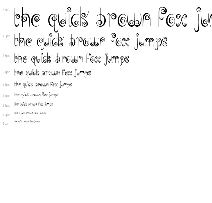 Jelly Swirls Waterfall