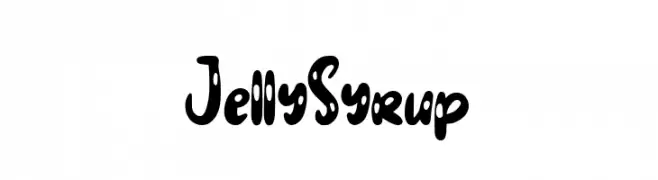 Jelly Syrup  font caratteri gratis