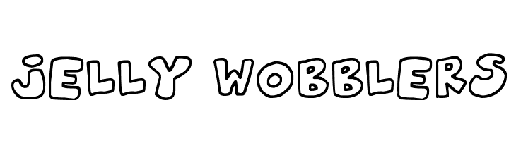 Jelly Wobblers  フリーフォントのダウンロード