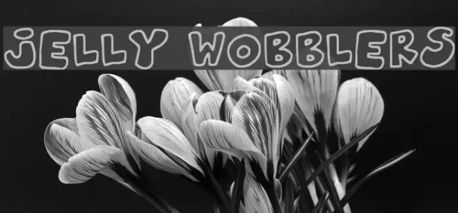 Jelly Wobblers Font examples