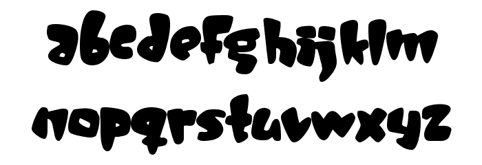 JellyBelly Font LOWERCASE