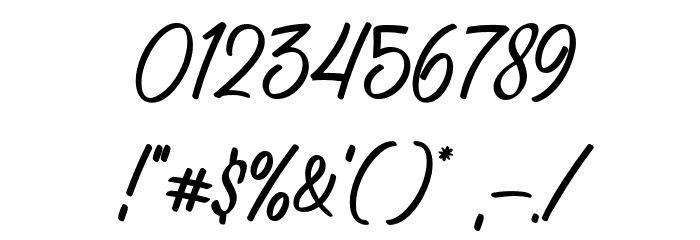 JellyBelty Font OTHER CHARS