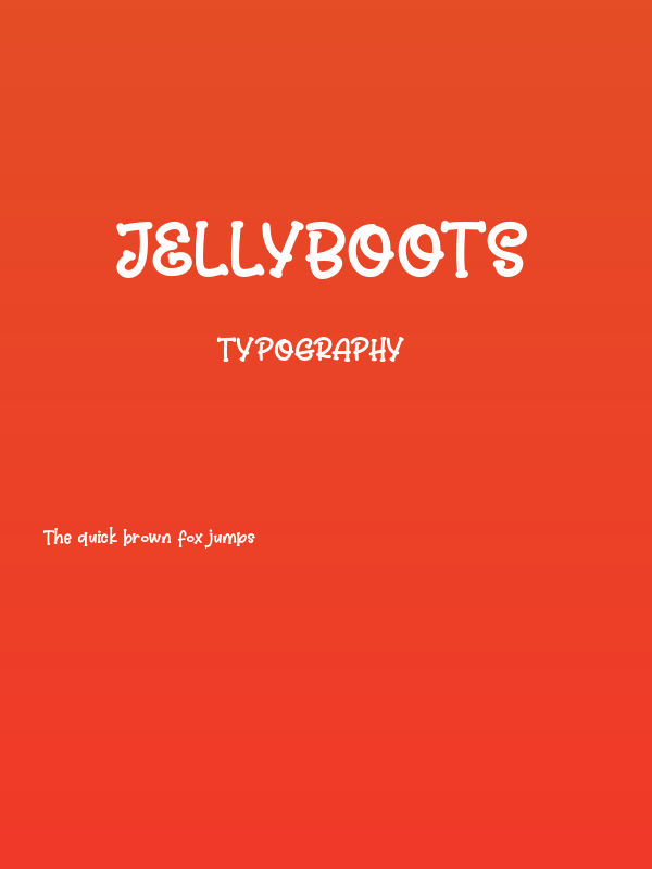 JellyBoots Poster