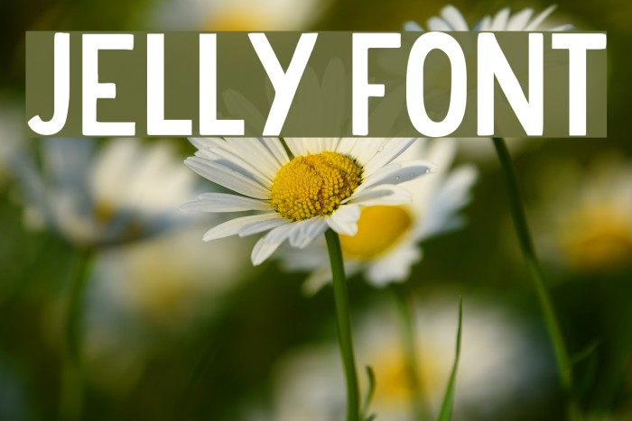 Jelly Font examples