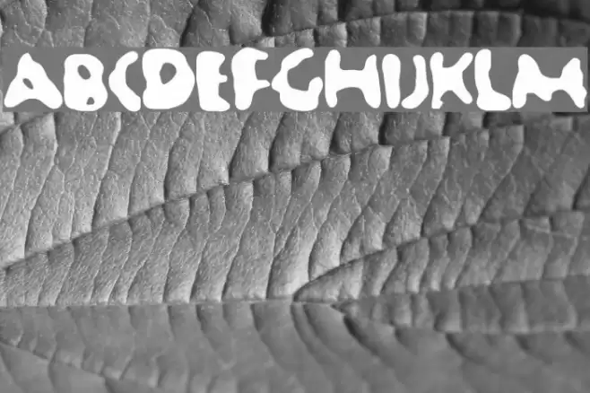 Jellybean Font examples