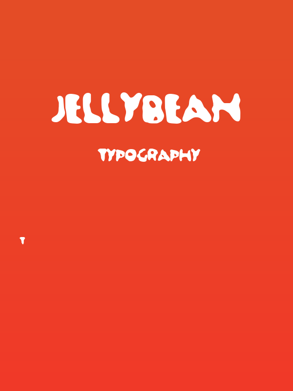 Jellybean Poster